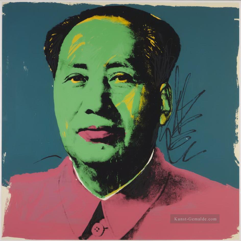 Mao Zedong 3 Andy Warhol Ölgemälde